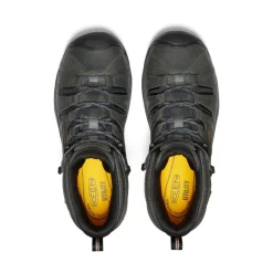 Hot Men'S Flint Ii Waterproof Mid (Soft Toe) | Steel Grey/Tortoise Shell Men Work Boots & Shoes