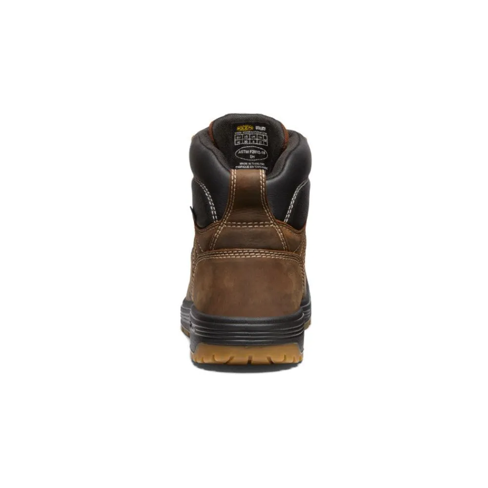 Sale Men'S Fort Wayne 6" Waterproof (Carbon-Fiber Toe) | Dark Earth/Gum Men Work Boots & Shoes