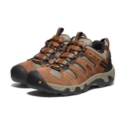 Sale Men'S Headout Waterproof Hiking Shoe | Bison/Fossil Orange Men Shoes
