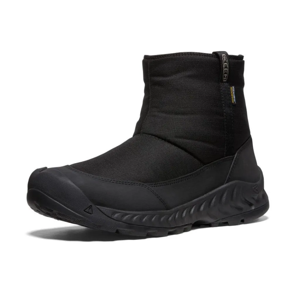 Fashion Men'S Hood Nxis Waterproof Winter Pull-On | Black/Black Men Boots