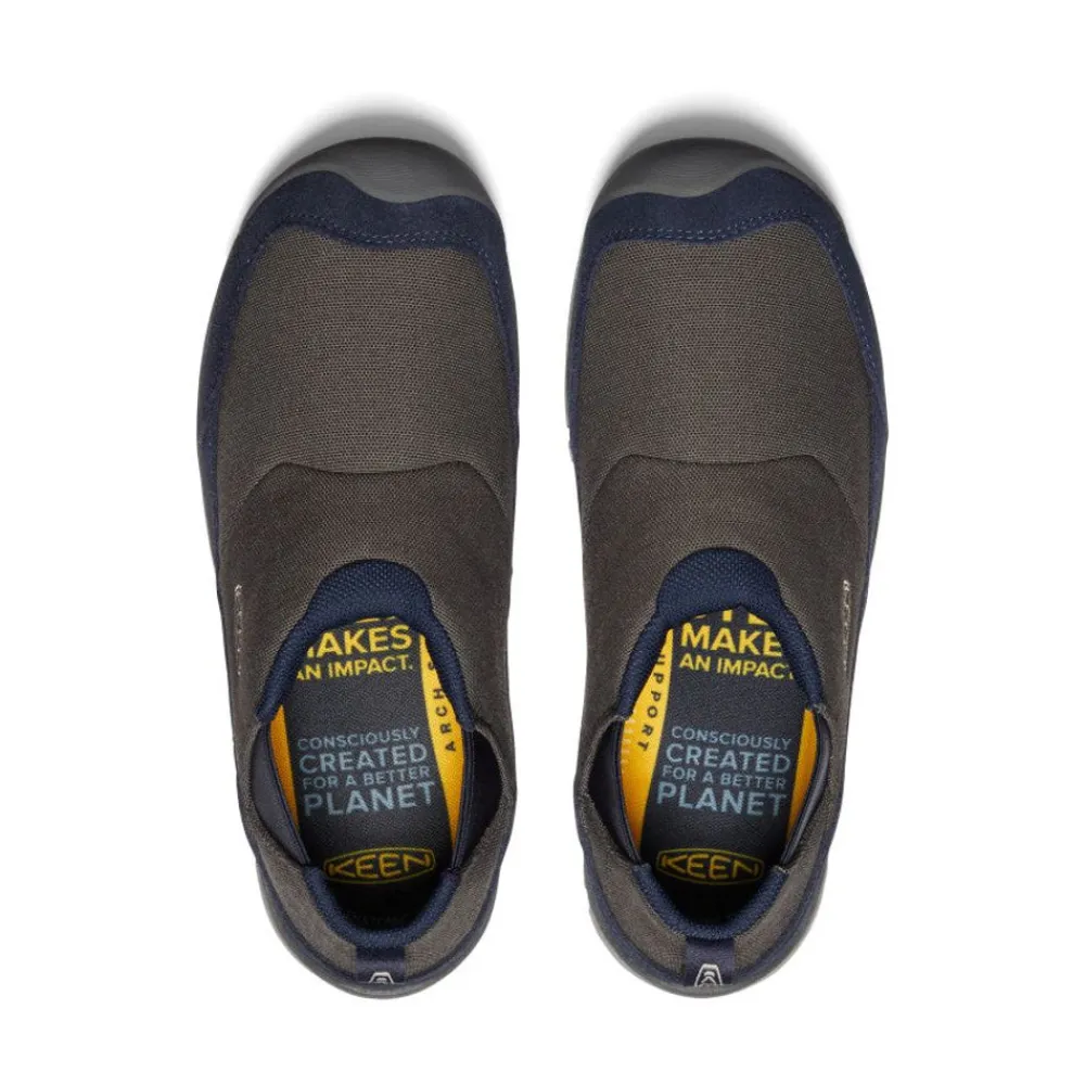 Sale Men'S Hoodcamp Slip-On | Black Olive/Sky Captain Men Slip-Ons