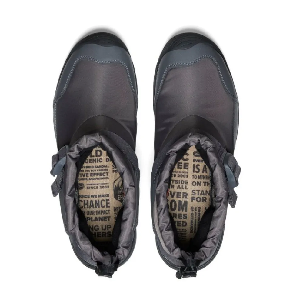 Sale Men'S Hoodromeo Waterproof Slip-On Boot | Magnet/Black Men Boots
