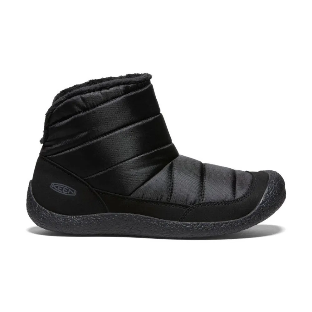 Online Men'S Howser Fold Down | Black/Black Men Boots