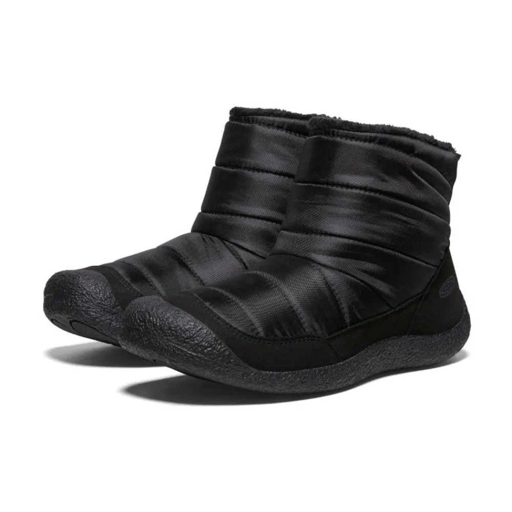 Online Men'S Howser Fold Down | Black/Black Men Boots