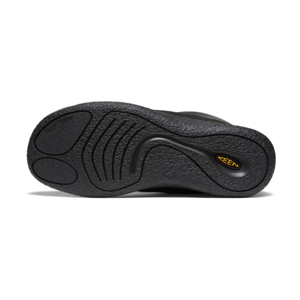 Online Men'S Howser Fold Down | Black/Black Men Boots