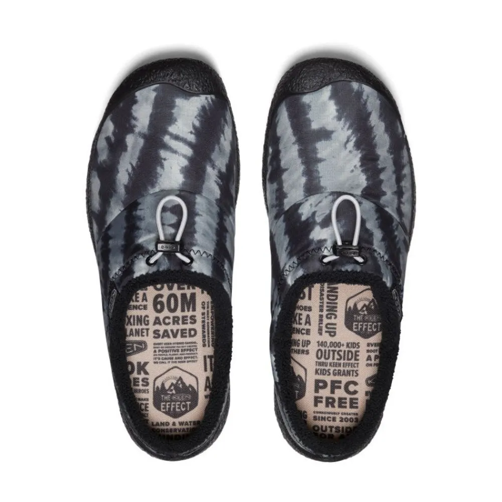 Best Men'S Howser Iii Slide | Black Tie Dye Men Slip-Ons