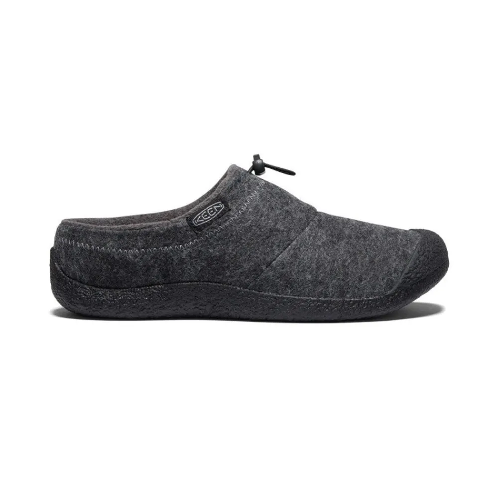 Best Men'S Howser Iii Slide | Charcoal Grey Felt/Black Men Slip-Ons