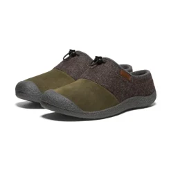 Clearance Men'S Howser Iii Slide | Dark Brown Felt/Canteen Men Slip-Ons