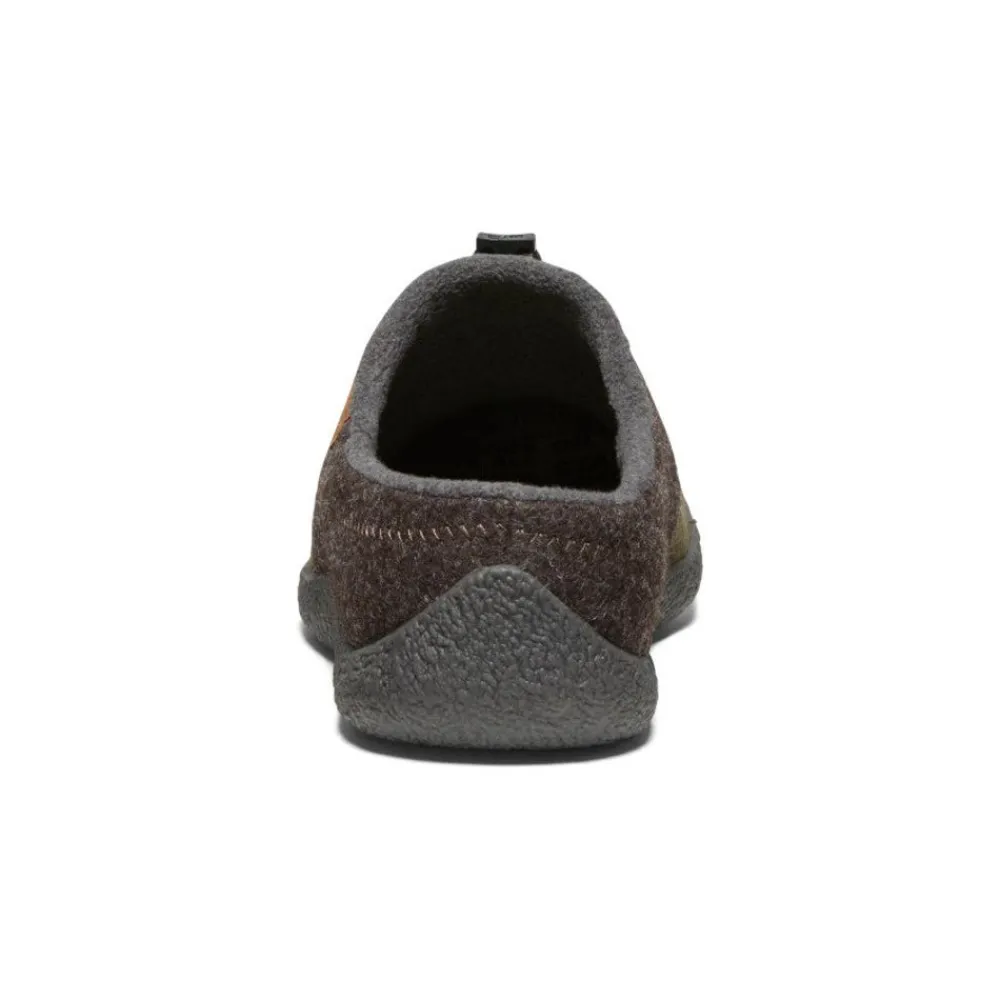 Clearance Men'S Howser Iii Slide | Dark Brown Felt/Canteen Men Slip-Ons