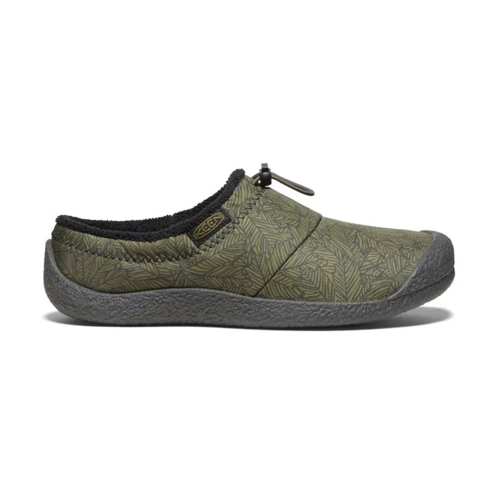Best Men'S Howser Iii Slide | Olive Drab Leaf Men Slip-Ons