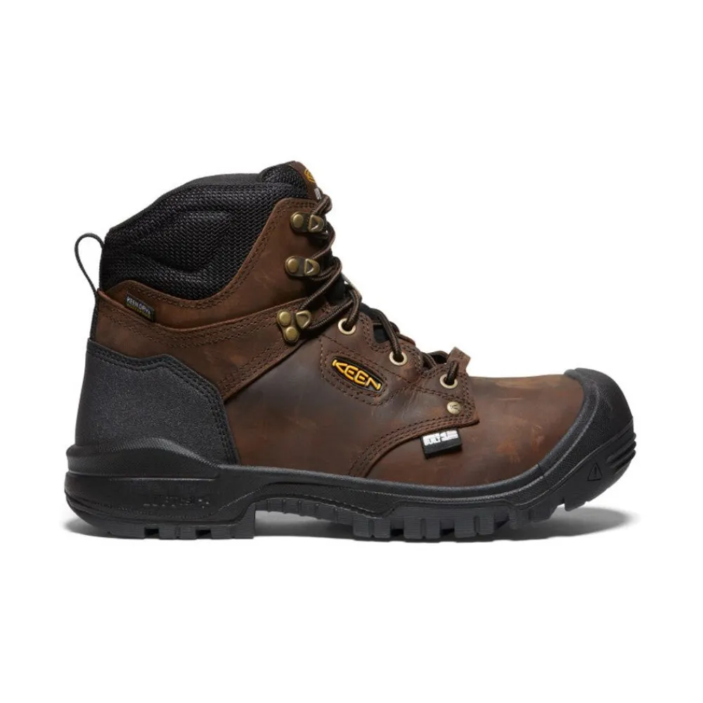 Sale Men'S Independence 6" Insulated Waterproof Boot (Carbon Fiber Toe) | Dark Earth/Black Men Work Boots & Shoes