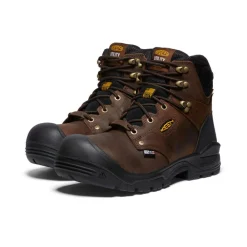 Sale Men'S Independence 6" Insulated Waterproof Boot (Carbon Fiber Toe) | Dark Earth/Black Men Work Boots & Shoes