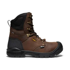 Hot Men'S Independence 8" Insulated Waterproof Boot (Carbon Fiber Toe) | Dark Earth/Black Men Work Boots & Shoes