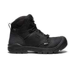 New Men'S Independence 6" Waterproof Boot (Carbon Fiber Toe) | Black/Black Men Work Boots & Shoes