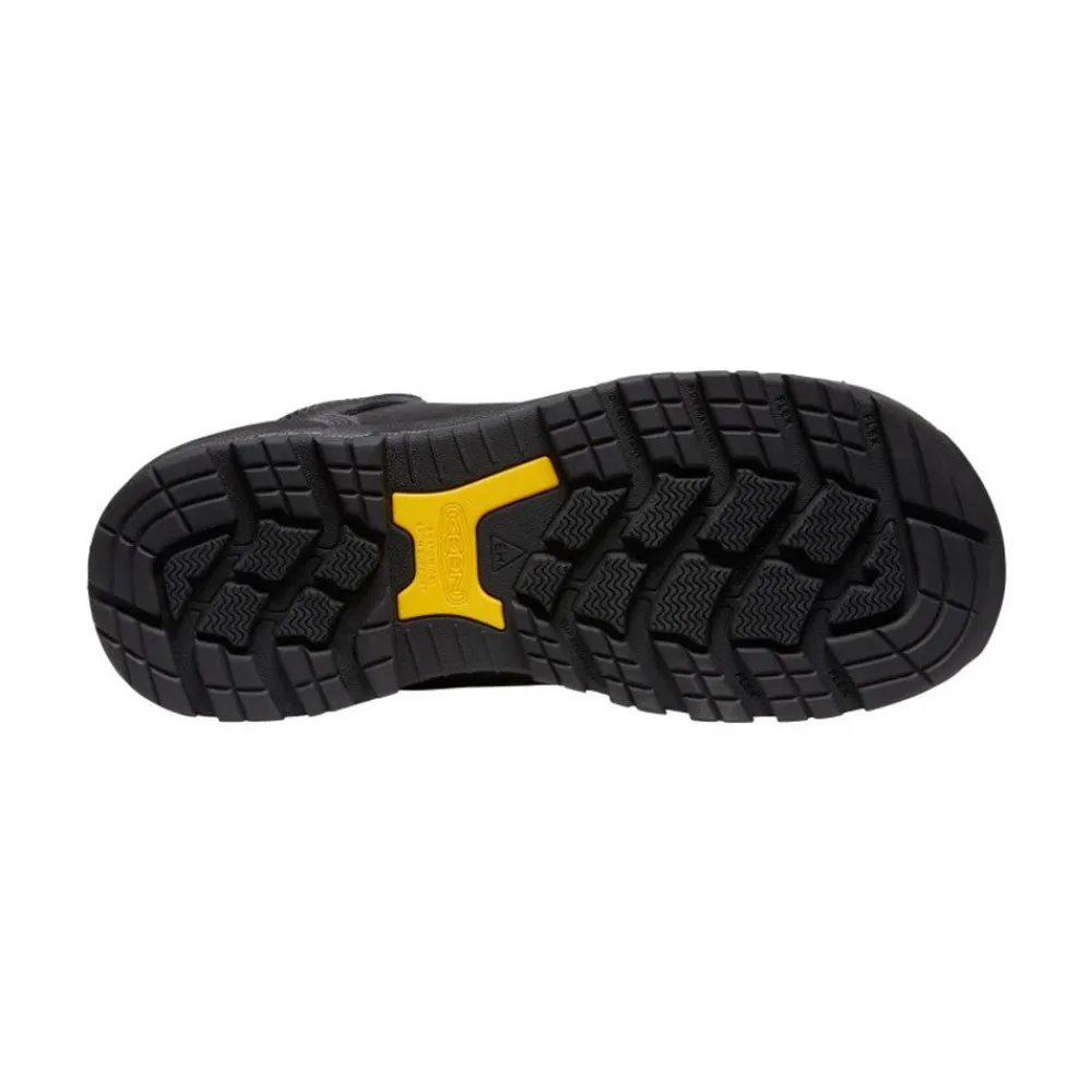 New Men'S Independence 6" Waterproof Boot (Carbon Fiber Toe) | Black/Black Men Work Boots & Shoes