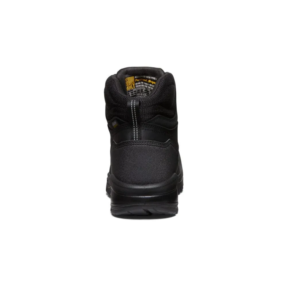 Online Men'S Independence 6" Waterproof Boot (Soft Toe) | Black/Black Men Work Boots & Shoes