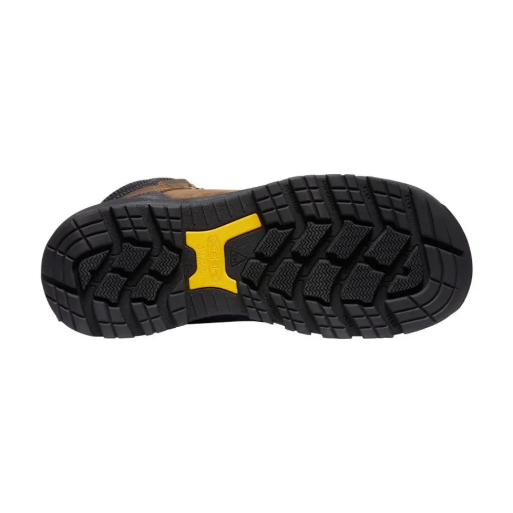 New Men'S Independence 8" Waterproof Boot (Carbon Fiber Toe) | Dark Earth/Black Men Work Boots & Shoes