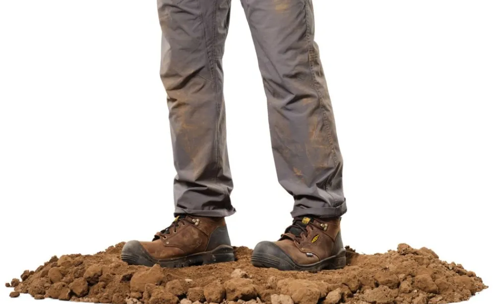 Discount Men'S Independence 6" Waterproof Boot (Soft Toe) | Dark Earth/Black Men Work Boots & Shoes