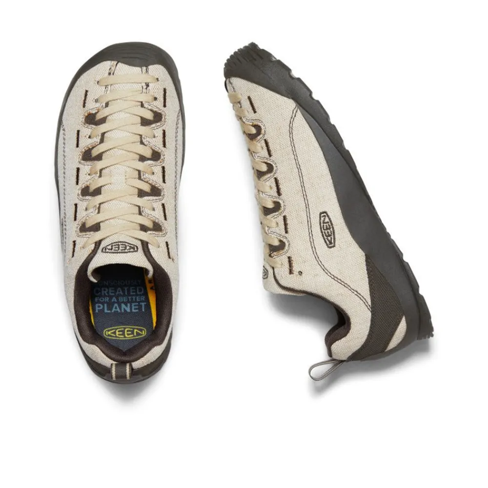 Clearance Men'S Jasper Canvas Sneaker | Natural Canvas/Black Olive Men Shoes