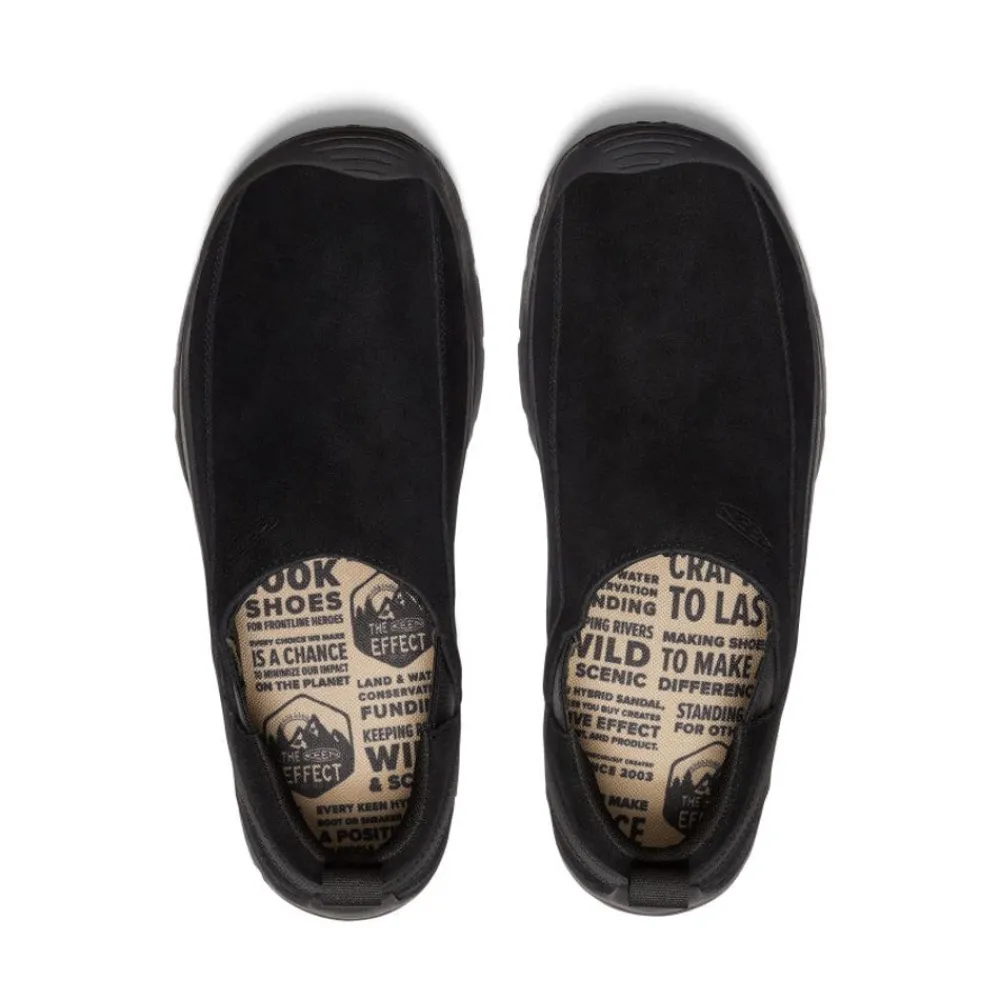 Discount Men'S Jasper Slip-On | Black/Black Men Slip-Ons