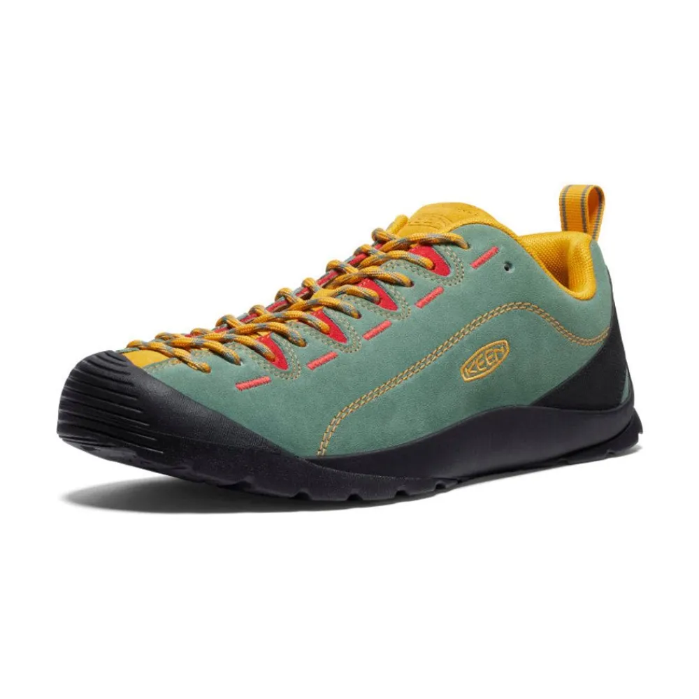 Sale Men'S Jasper Suede Sneakers | Dark Forest/Golden Yellow Men Shoes