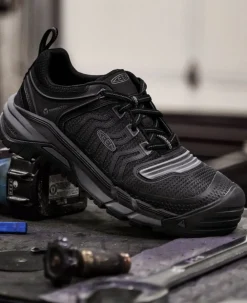 Fashion Men'S Kansas City (Carbon-Fiber Toe) | Black/Gun Metal Men Work Boots & Shoes