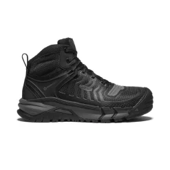 Hot Men'S Kansas City Mid (Carbon-Fiber Toe) | Black/Gun Metal Men Work Boots & Shoes