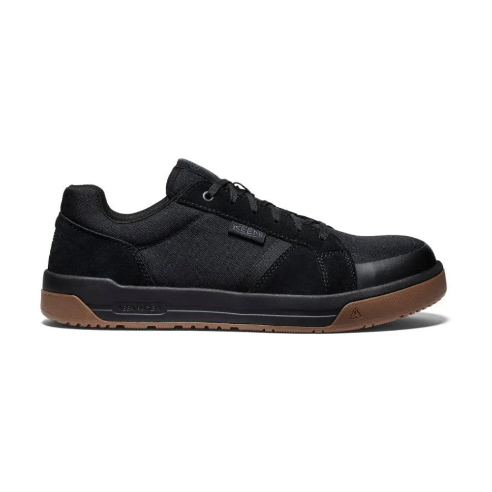 Sale Men'S Kenton Esd Work Shoe (Carbon-Fiber Toe) | Black/Gum Men Work Boots & Shoes