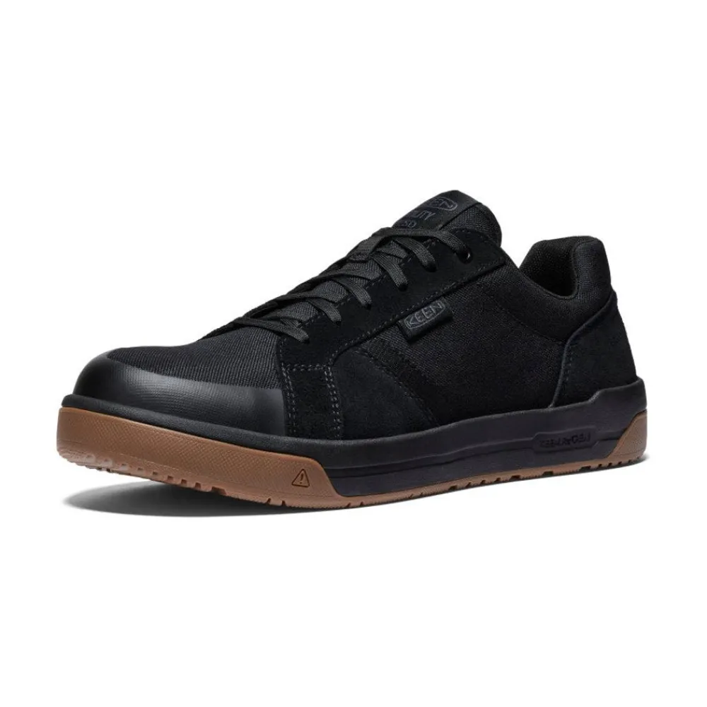 Sale Men'S Kenton Esd Work Shoe (Carbon-Fiber Toe) | Black/Gum Men Work Boots & Shoes