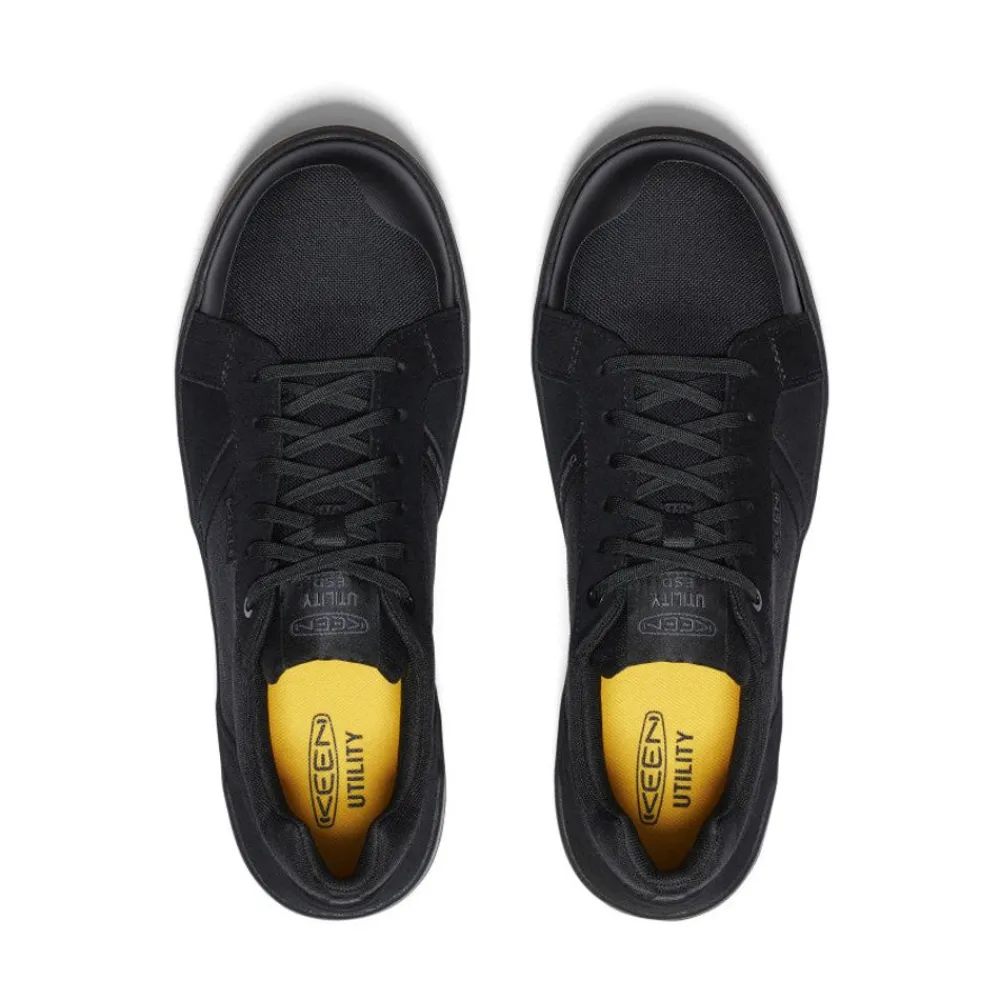Sale Men'S Kenton Esd Work Shoe (Carbon-Fiber Toe) | Black/Gum Men Work Boots & Shoes