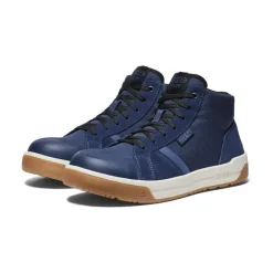 Outlet Men'S Kenton Mid Work Shoe (Carbon-Fiber Toe) | Naval Academy/Gum Men Work Boots & Shoes