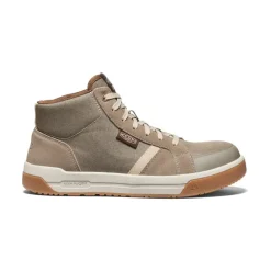 Best Men'S Kenton Mid Work Shoe (Carbon-Fiber Toe) | Brindle/Gum Men Work Boots & Shoes