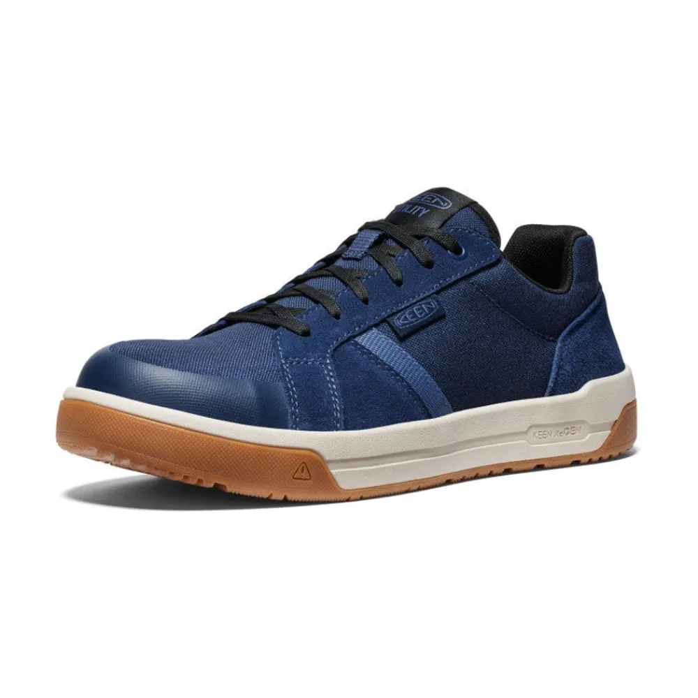 Discount Men'S Kenton Work Shoe (Carbon-Fiber Toe) | Naval Academy/Gum Men Work Boots & Shoes