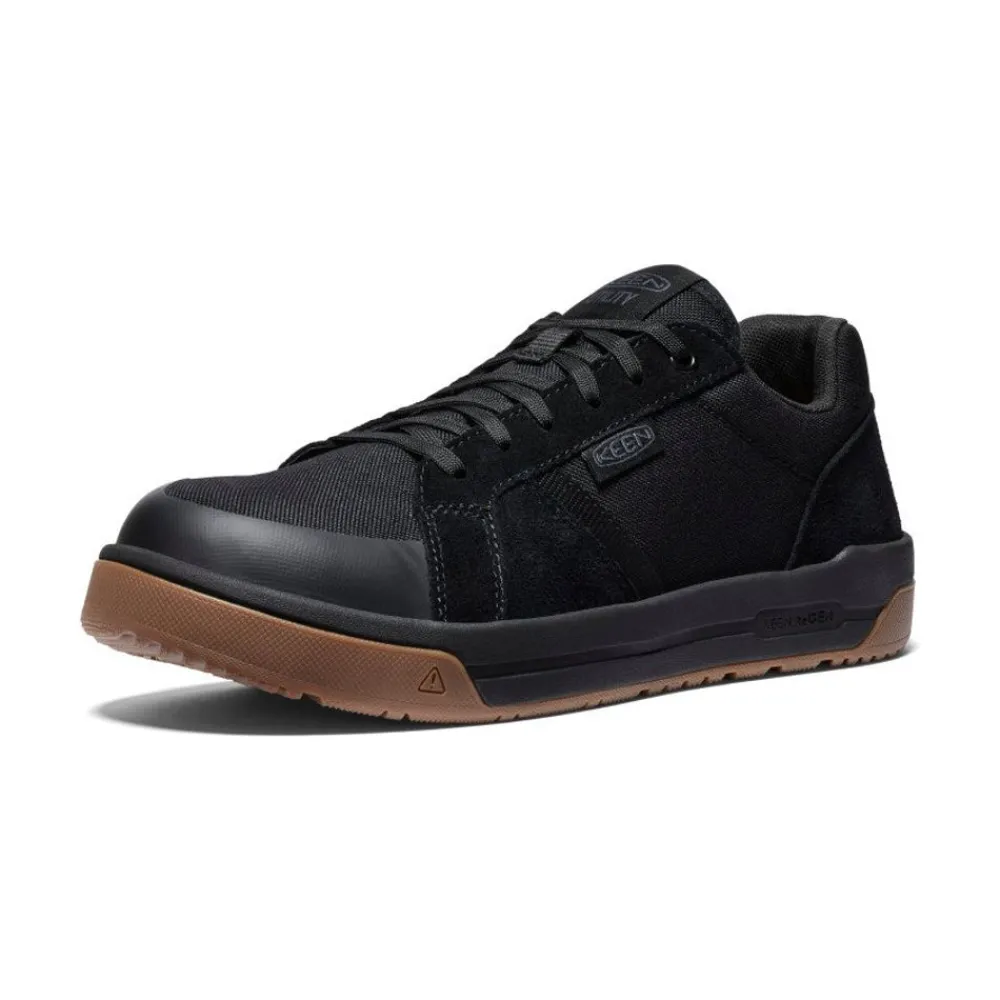Sale Men'S Kenton Work Shoe (Carbon-Fiber Toe) | Black/Gum Men Work Boots & Shoes