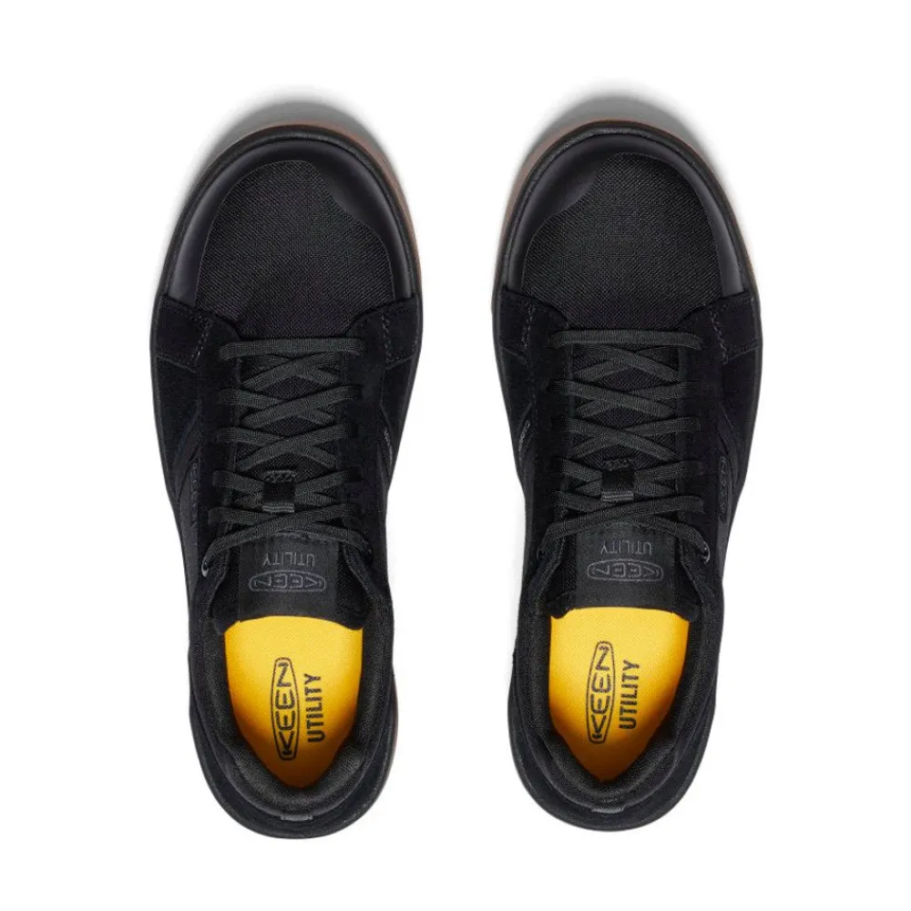 Sale Men'S Kenton Work Shoe (Carbon-Fiber Toe) | Black/Gum Men Work Boots & Shoes