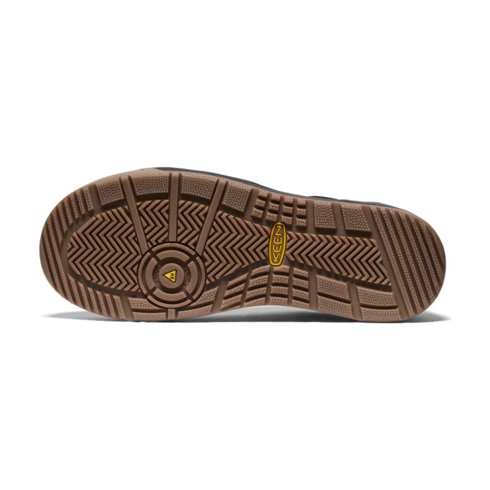 Sale Men'S Kenton Work Shoe (Carbon-Fiber Toe) | Black/Gum Men Work Boots & Shoes