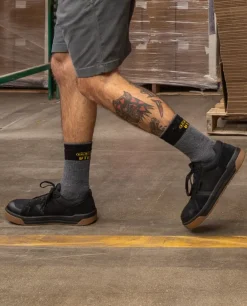 Sale Men'S Kenton Work Shoe (Carbon-Fiber Toe) | Black/Gum Men Work Boots & Shoes