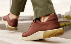 Best Men'S Knx Leather Sneaker | Tortoise Shell/Plaza Taupe Men Slip-Ons