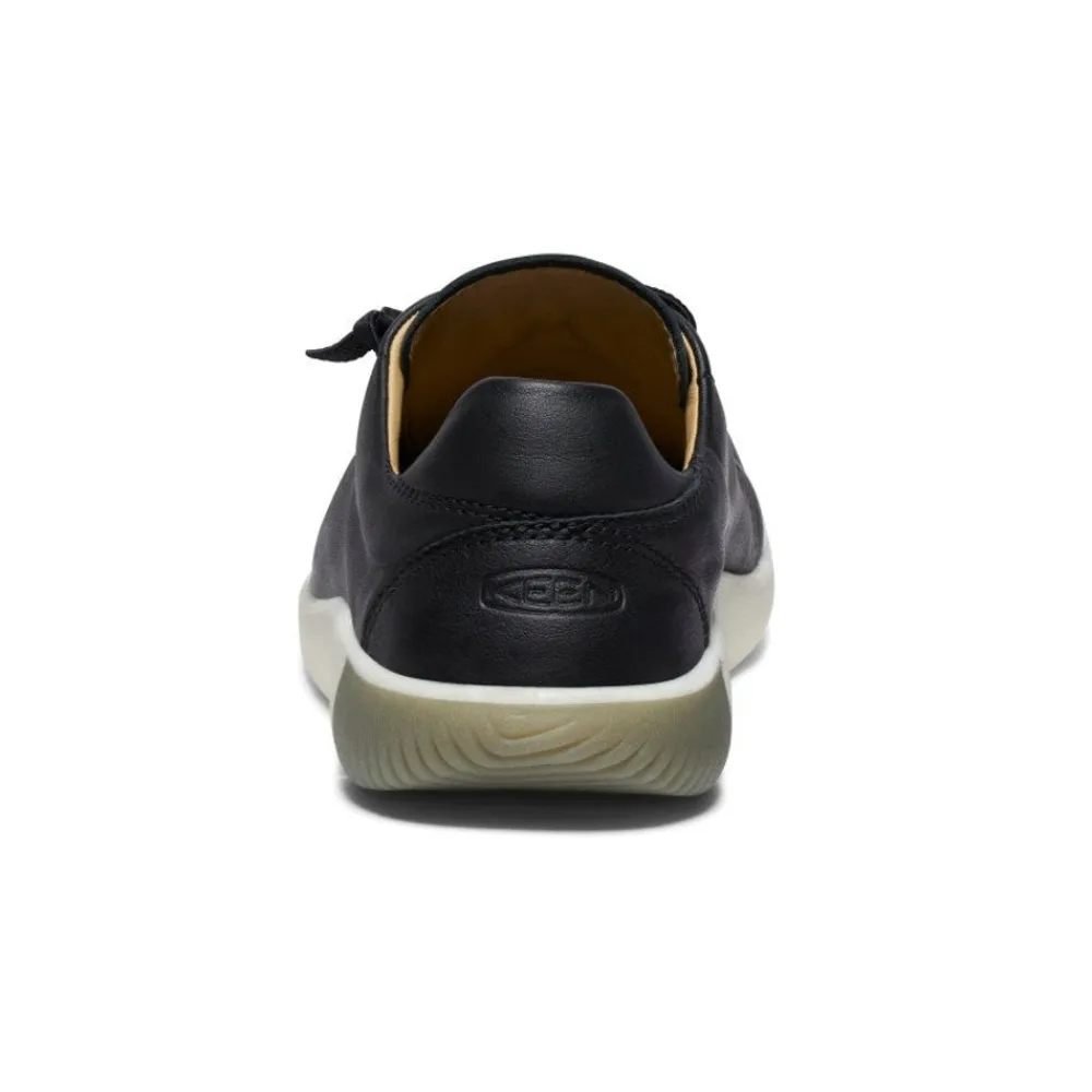 Clearance Men'S Knx Leather Sneaker | Black/Star White Men Slip-Ons