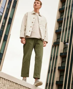 Hot Men'S Knx Leather Sneaker | Brindle/Plaza Taupe Men Slip-Ons