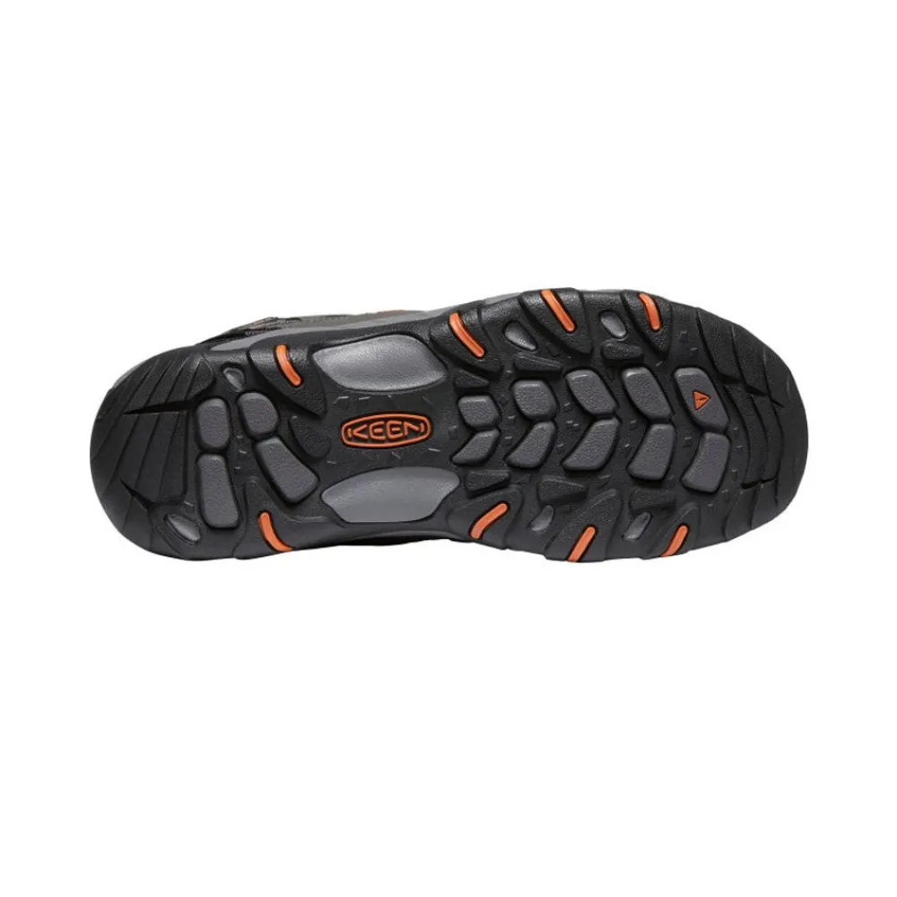 Outlet Men'S Koven Waterproof Hiking Boot | Magnet/Fired Brick Men Boots