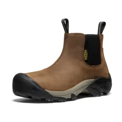 Hot Men'S Lansing Chelsea (Steel Toe) | Dark Earth/Black Men Work Boots & Shoes