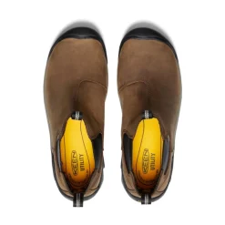Hot Men'S Lansing Chelsea (Steel Toe) | Dark Earth/Black Men Work Boots & Shoes