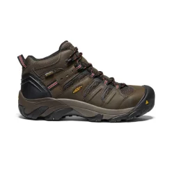Hot Men'S Lansing Mid Waterproof (Steel Toe) | Cascade Brown/Brindle Men Work Boots & Shoes