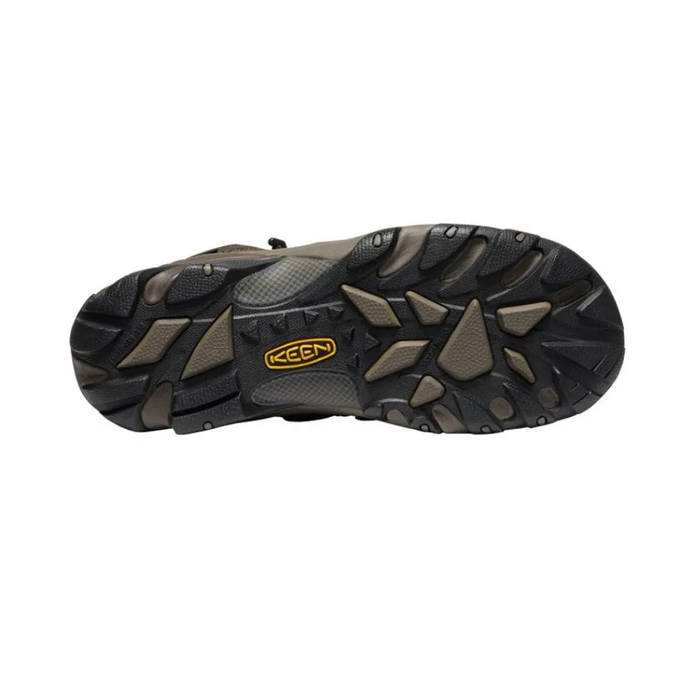 Hot Men'S Lansing Mid Waterproof (Steel Toe) | Cascade Brown/Brindle Men Work Boots & Shoes
