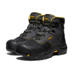 Discount Men'S Logandale Waterproof Boot (Steel Toe) | Raven/Black Men Work Boots & Shoes