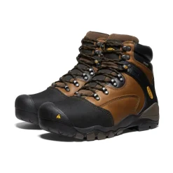 Hot Men'S Louisville 6" Met Waterproof Boot (Steel Toe) | Slate Black Men Work Boots & Shoes