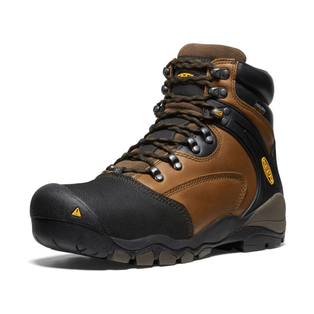 Hot Men'S Louisville 6" Met Waterproof Boot (Steel Toe) | Slate Black Men Work Boots & Shoes