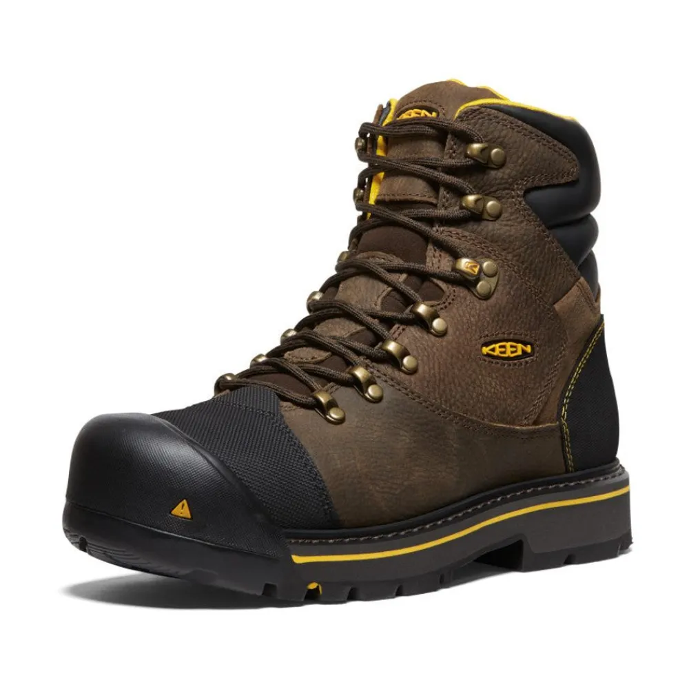 New Men'S Milwaukee 6" (Steel Toe) | Slate Black Men Work Boots & Shoes