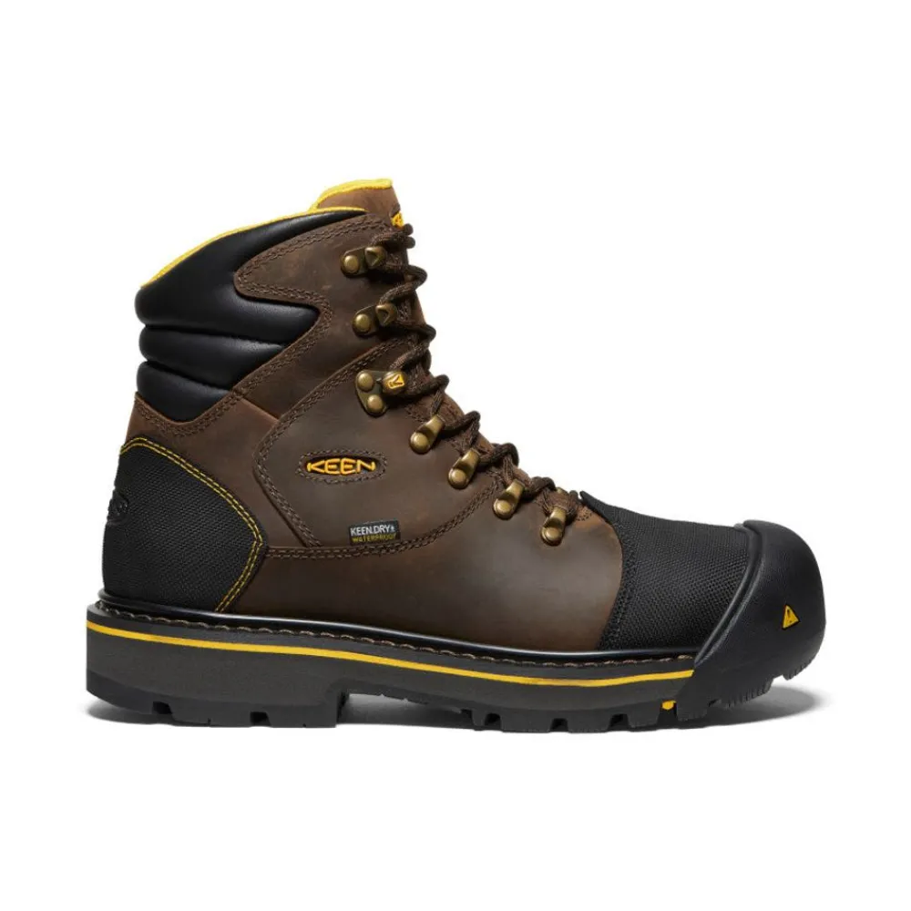 Clearance Men'S Milwaukee Waterproof (Steel Toe) | Dark Earth Men Work Boots & Shoes